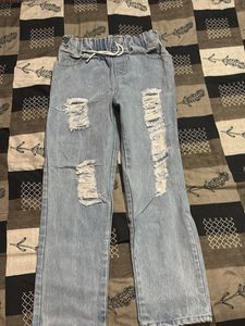 Brown Cargo Wide Leg Pants