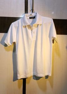 Classic White Polo T-Shirt