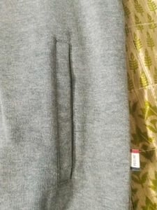 Men's Grey Pullover Sweatshirt
