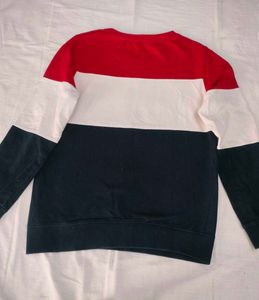 Colorblock "Winner" Sweatshirt