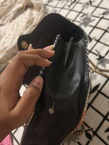 Unique Striped Crossbody Bag