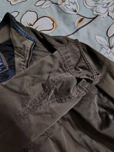 Men's Brown Zipper Jacket