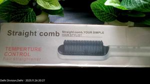 Straight Comb Hair Styler