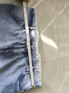 Light Wash Distressed Jeans