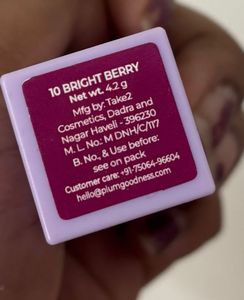Plum Velvet matter lipstick with SPF 30 Protection