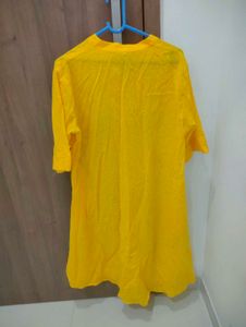 Yellow Kurta Palazzo Set
