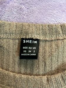 SHEIN Ribbed Knit Tank Top