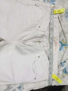 White Slim Fit Jeans