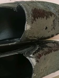 Black Shining Casual Shoes (40)