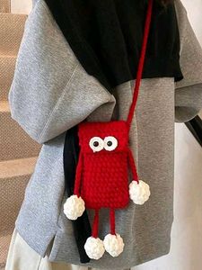 Crochet Monster Crossbody Bag