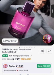 SKINN 24SEVEN Floral Eau de Parfum for Her