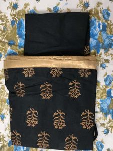 Biba Black And Gold Palazzo Pant