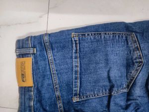 Blue Bootcut Jeans