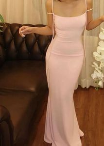 Elegant Pink Maxi Dress