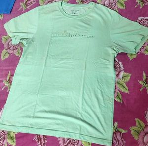Light Green Graphic T-Shirt
