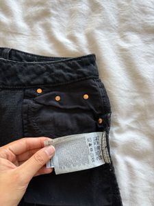 Mango Classic Black Mom Fit Jeans