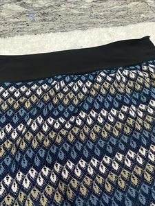 Boho Geometric Print Maxi Skirt