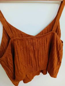 Ribbed Knit Camisole Top