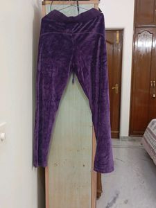 Velour Track Pants