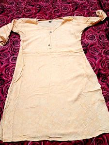 Elegant Peach Kurti
