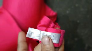 Bright Pink Push-Up Bra