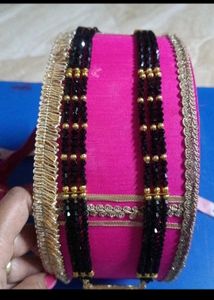 Black Beads Gold Mangalsutra