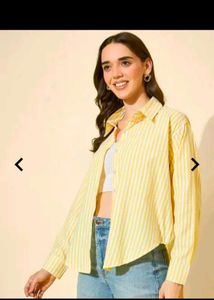 Striped Button-Down Shirt