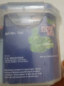 Rk Super LOCK AND SEAL AIRTIGHT CONTAINER