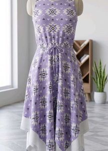 Asymmetrical Frock/ dress for teenage girl