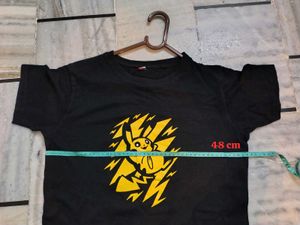 Black Pikachu T-Shirt