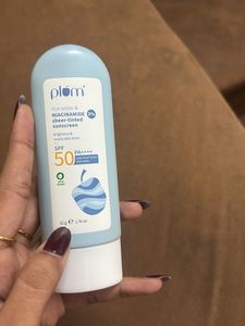 Plum Rice Water Sunscreen SPF 50
