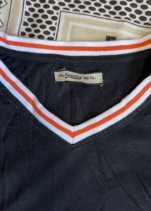 2 crop top only 150 Casual V-Neck T-Shirt