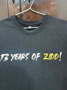 Black "13 Years of Zidd" Graphic T-Shirt
