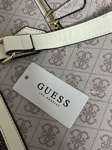 Guess Monogram Tote Bag