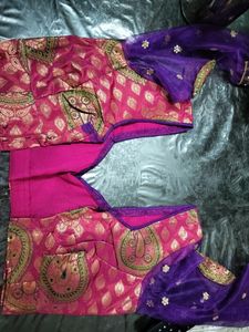 New, Unused Banarasi Pattu Blouse