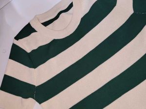 striped polo crop top!!🩶