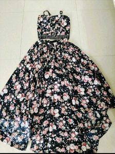 Floral Print Lehenga Choli Set