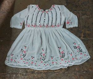 Frock Style Sharara Kurta set