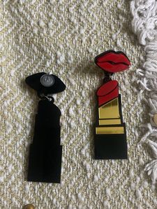 Fun Lipstick &amp; Lips Earrings