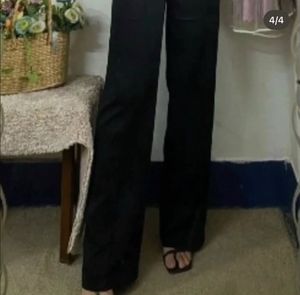 Wide Leg Black Pants