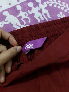 Elegant Maroon Kurta with Embellished Neckline