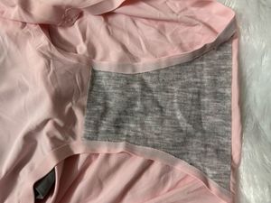 Comfortable Seamless Briefs - Pink &amp; Grey