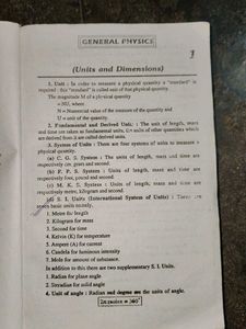 Objective Numericals in Physics Book