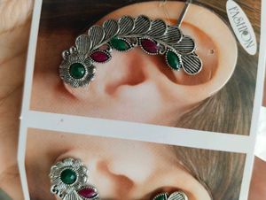 Designer Ethnic Ear Cuff Earrings
