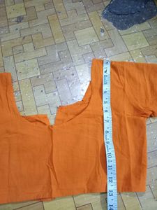 Orange Blouse