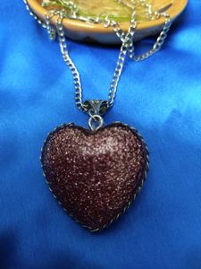 Sparkly Heart Necklace