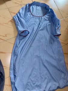 Light Blue Cotton Kurta