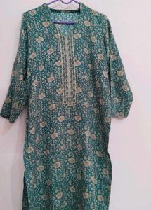Beautiful Floral Print Kurta