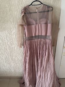 Elegant Sequined Ethnic Gown