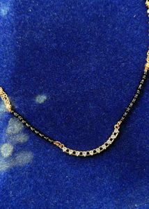 Elegant Mangalsutra with Sparkling Stones